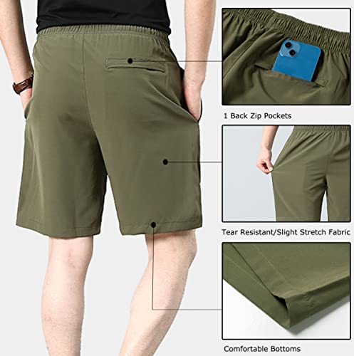 Vcansion Men's Outdoor Lightweight Hiking Shorts Quick Dry Sports Casual Shorts Skateboard Shorts Grey Tag 2Xl/34-36 #TOP2