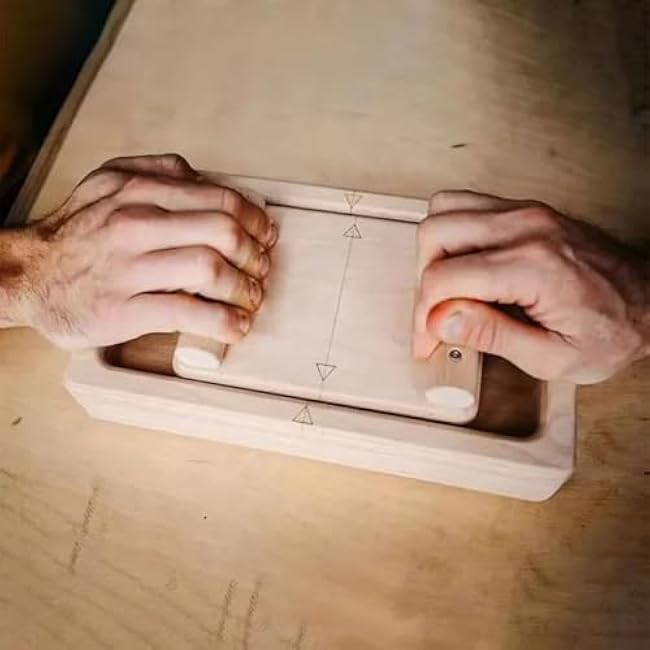 Tug of War for Climbers Finger Armwrestling Wooden Climbing Finger Exercisers Finger Wrist Strength Tug-of-War Board Enhanced Finger and Grip Strength Training (1PC)