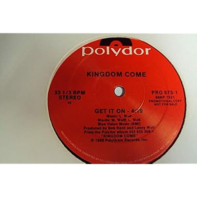 KINGDOM COME - GET IT ON - 12 inch vinyl