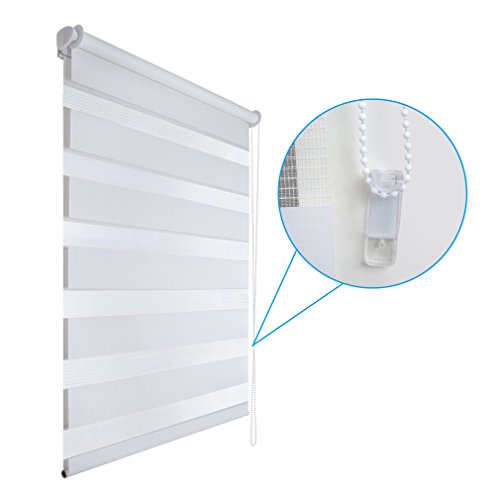 Shiny Home® Doppia avvolgibile, a strisce con