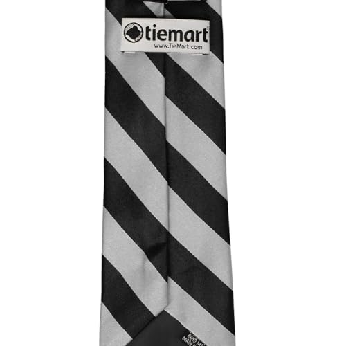 Image of tiemart Men's Striped Tie Standard Length