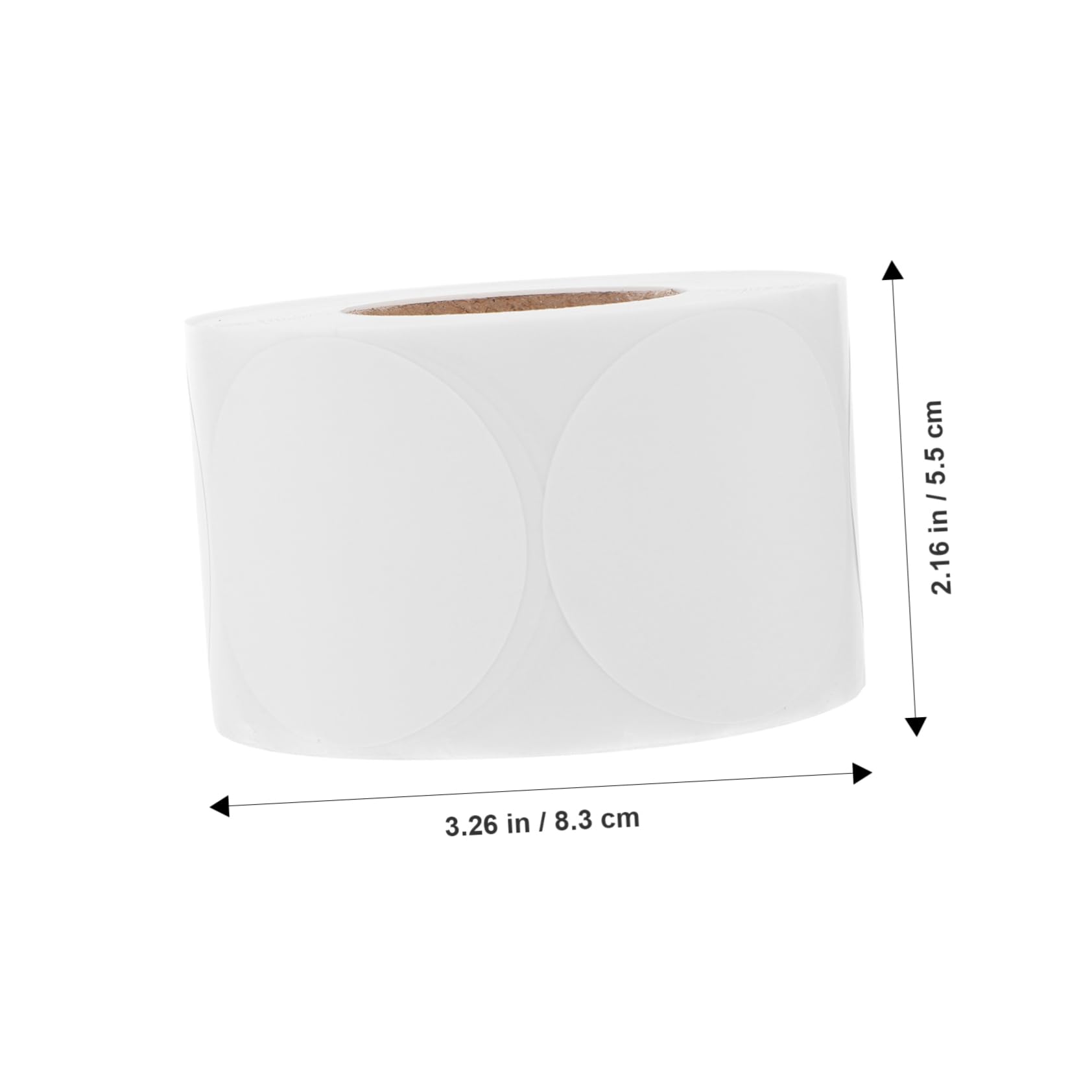 4 Rouleaux Papier Thermique Étiqueter Autocollant Pour Ongles Étiquettes D'adresse Autocollantes Étiquettes Thermiques Autocollant D'étiquettes De Nom Blanche Autocollants