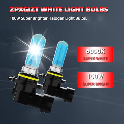 Image of Headlight Bulbs Fit For Nissan Pathfinder 2013-2016, 9005 H11 H11 High Low Beam Fog Lights 300% Ultra Brighter Halogen Headlight Bulb Combo, 6500k White Light, Pack of 6