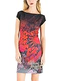 Desigual VEST_ABBEY ROAD - Vestido para mujer, color negro, talla 42 (Talla fabricante: L)