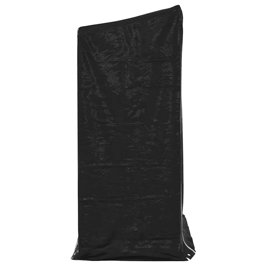 vidaXL Leñero con Protector de Lluvia 150x80x200 cm Acero galvanizado, Almacenamiento de leña, Soporte para leña para Chimenea, Almacenamiento de leña para Interior