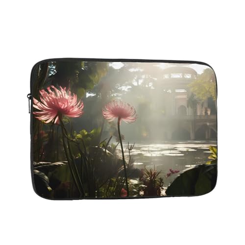 Flower On The Other Side Laptop Sleeve Case 15 Inch Suitable for Notebook Computer Tablet Traveling Carrying Simple Case