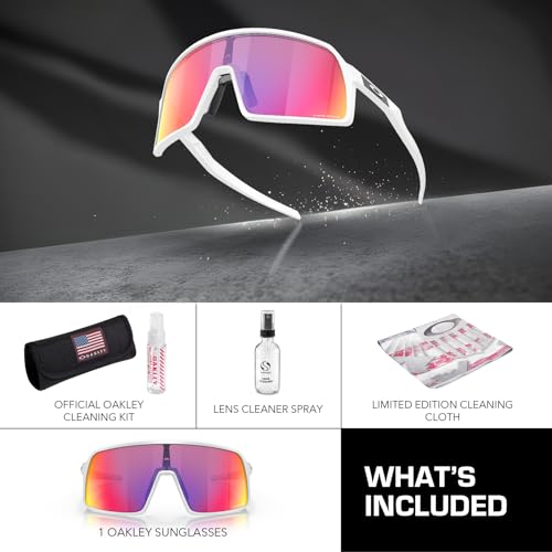 Image of Oakley SUTRO S OO9462 Shield Shape Sunglasses With Official Eyewear Kit | Men's & Women's Sunglasses