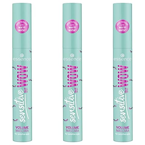 essence sensitive BUT WOW VOLUME mascara, Schwarz, langanhaltend Cover