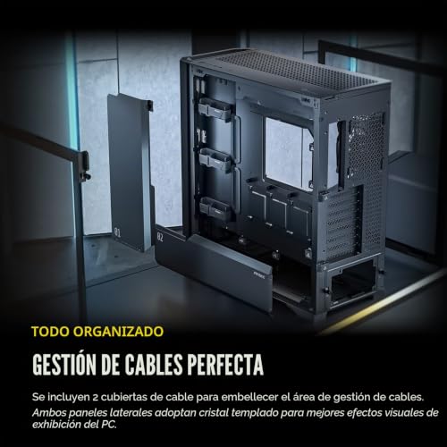 Caja torre Antec Performance 1 FT E-ATX cristal templado elegante 7