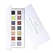Prism Makeup Eyeshadow Palette Matte Shimmer 14 Colors Highly Pigmented Glitter Eye Shadow Makeup Pallet Warm Neturals Smoky Shades Cosmetics (Spectrum)