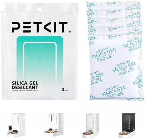 PETKIT - Recambio de desecante para comederos inteligentes (5 paq...