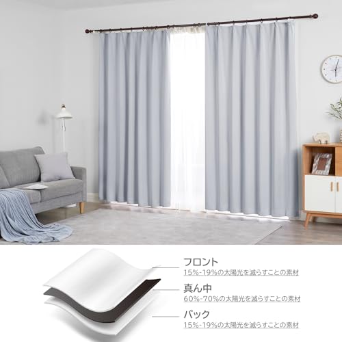 四季を通じたカーテンの効果