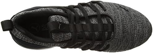 PUMA Men's Axelion, Puma Black-QUIET SHADE, 10.5 | Image 4