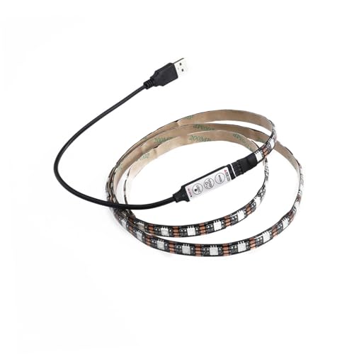 Tira LED Flexible RGB 1M con Control USB POPETPOP miniatura 1