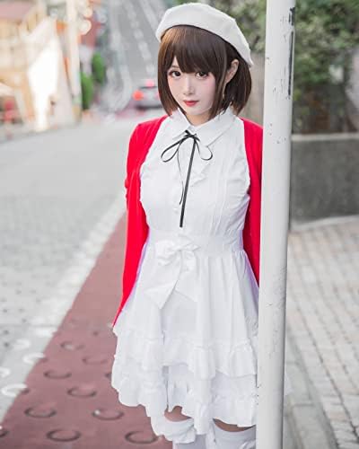 [milky time] ウィッグ付き 冴えない彼女の育てかた 加藤恵 コスプレ 7点セット かとうめぐみ (M) 詳細画像4