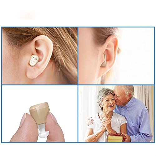 Aparelho auditivo recarregável, Aparelho auditivo invisível mini Cic. Dispositivo recarregável do am