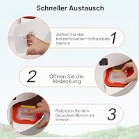 6 Stück Geruchsentferner für Pura Max/Pura Max 2 Selbstreinigende Katzentoilette, N50 Geruchsvernichter, Katzen Urin Geruch Entferner autopulente, Geruchskontrolle – Ansicht 6