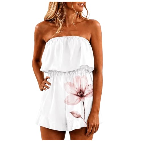 Mono de mujer cortos peto verano casual transpirable una pieza