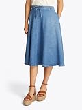 PARA CUALQUIER OCASIÓN: La falda de largo medio es muy cómoda e ideal para un estilo informal o más elegante para ir a la oficina o disfrutar de tu tiempo libre.