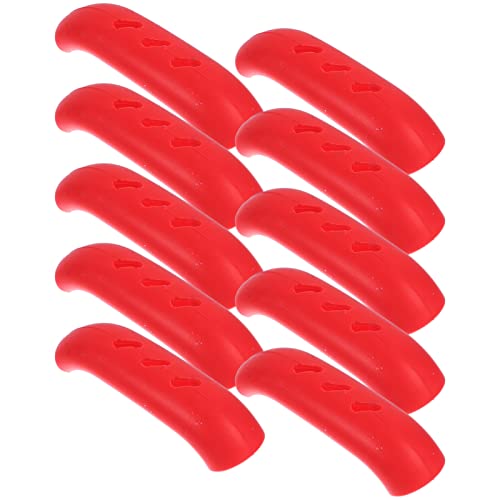 Kichvoe 10pcs - Pot Handle Covers -Scald Grip Sleeves for Cast Frying Pans Kitchen Cookware and Non- Handle Protectors