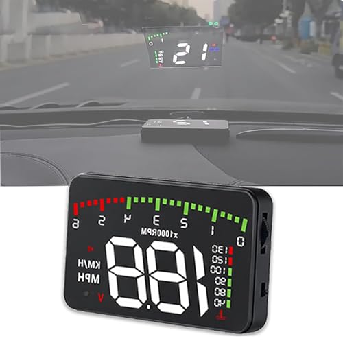 Velocímetro Digital HUD para New Beetle 1998-2003 2004 2005 2006 2007 2008 2009 2010, Head Up Display Pantalla de Cabeza, Medidor de Velocidad GPS Digital Velocímetro