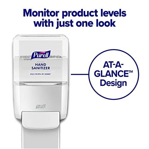PURELL Hand Sanitizer ES4 Dispenser, White - Dispenser for ES4 Hand Sanitizer 1200mL Refills - 5020-01