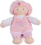 GUND Baby My First Dolly, Poupée en peluche pour bébés et tout-petits, Rose/Blanc, 13”