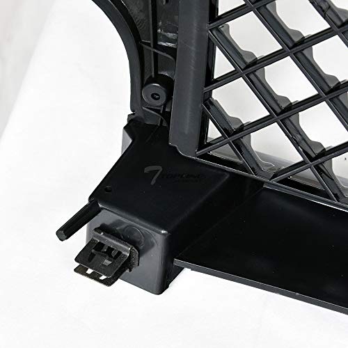 Tlaps 7422438518590 For Chevy Silverado 1500 2500 1999-2002 / Tahoe Suburban 2000-2006 Glossy Black Mesh Front Bumper Grill Grille #TOP6