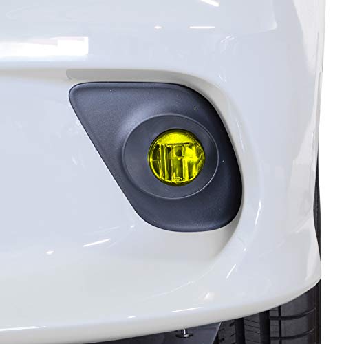 BOGAR TECH DESIGNS Fog Light Tint Kit Compatible with and Fits Dodge Charger 2015-2023, Yellow