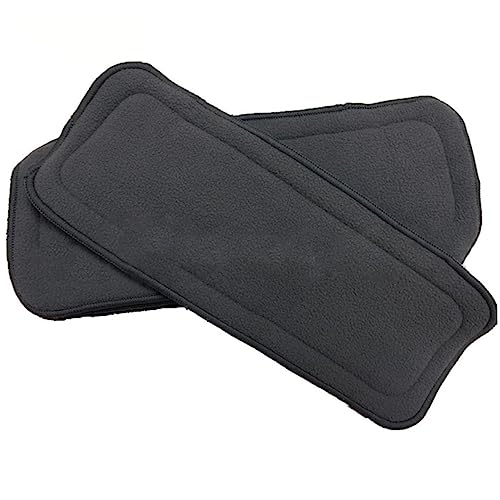 Doublures de couches lavables absorbantes bébé insert bambou réutilisable pour sortie 10 pcs
