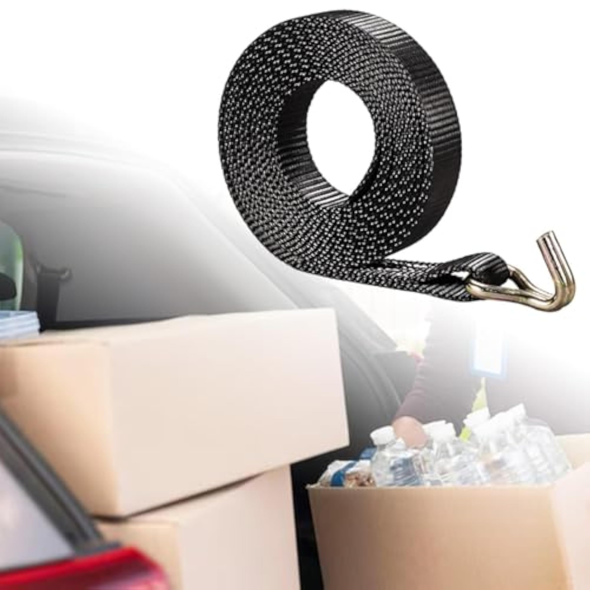 Premium Cargo Ratchet Strap for Luggage Transport