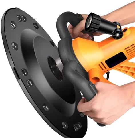6-Speed Electric Handheld Wall Smoothing Machine - Powerful Plastering Trowel for Concrete Polishing, Drywall Finishing, and Smooth Surface Renovation