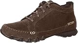Skechers Relaxed Fit Bikers Lineage Womens Mid Top Chukka Oxfords Black 9.5 W