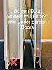 Screen Cat & Dog Doors | Single Flap | 1/2" Frame Screen Doors ONLY | Skilled Install Required | Heavy Frame of Extruded Aluminum | Steel Reinforced Corners | Fresh Air in, Bugs Out! | Hale Pet Door #1