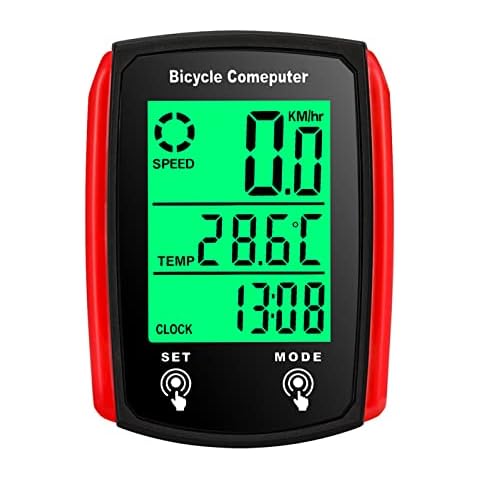 HpLive Fahrradcomputer, Verdrahtet Bluetooth-GPS-Fahrradcomputer mit IP67 wasserdicht Cover