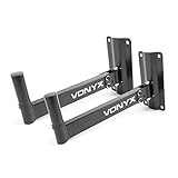 Los soportes de pared WMS-02 de Vonyx se envían en paquetes de dos unidades y ofrecen un agarre perfecto para altavoces con bridas de 35 mm. Múltiples opciones de alineación. Posicionamiento vertical exacto. Brida estática de 35 mm.