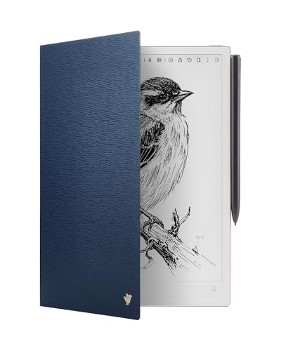 iFLYTEK AINOTE 2 Protective Folio Case, for Note-Taking Tablet 10.65', Premium PU Leather, Slim& Lightweight, Durable Cover for Digital Notebook, Water and Dustproof, Deep Navy