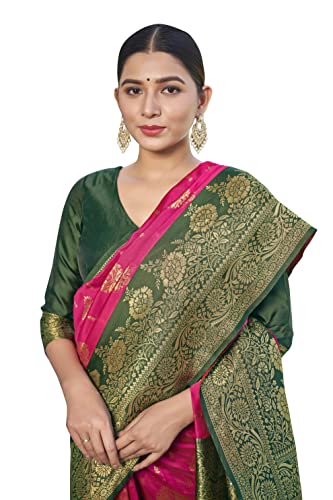 Image of Glory Sarees Women's Banarasi Silk Saree With Blouse Piece (Rich Silk101 Parent)