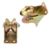 HighStrength VGroove Riemenscheiben, 2 Stück, 120 mm, 200 kg Tragkraft, perfekt für Wäscheleinen-Hebesysteme und Kranlösungen