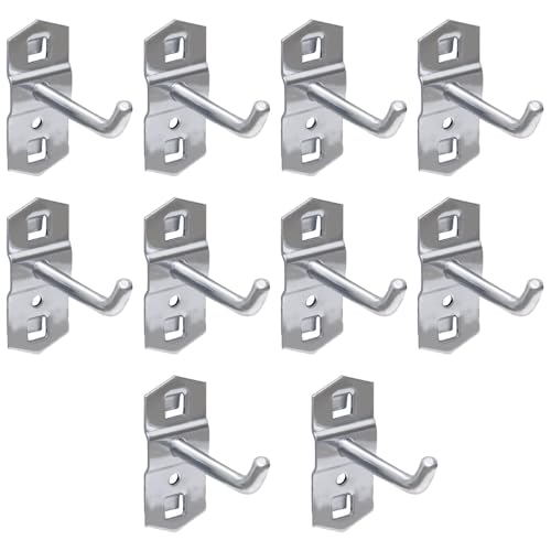 TopHomer 10Pcs Supermarket Shelf Rack Hook Heavy Duty Exhibition Display