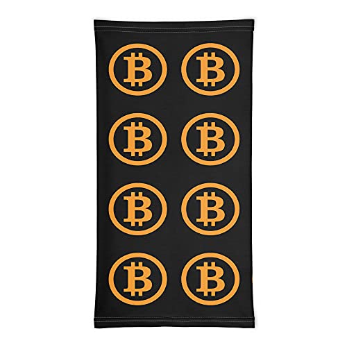 Bitcoin Crypto, Neck Gaiter, Cryptocurrency, Face Covering, Neck Covering, Blockchain, Crypto Gift