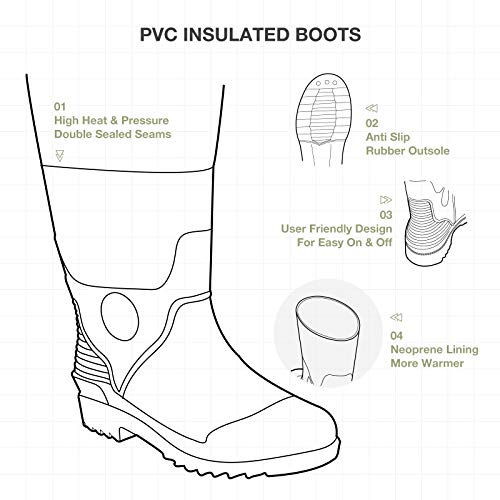 Hisea Neoprene Chest Waders For Men With Boots Duck Hunting Waders With Hanger #TOP3