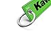 KEYTAILS Keychains, Premium Quality Key Tag fits Kawasaki Motorcycle, Car, Scooter, ATV, UTV [Kawasexy]