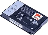 Tension : 7,4 V Batterie T6 Power pour ordinateur portable Dell, numéro de pièce 2JT7D, Li-Ion, 7,4 V, 3420 mAh (26 Wh), noir