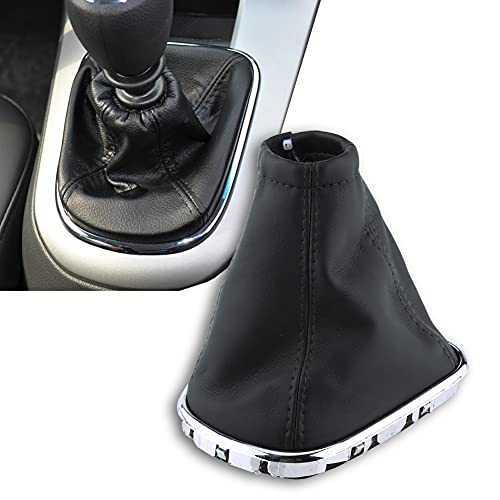 Qiilu Shift Boot For Cruze 2008-2012 Gear Shift Gaiter Boot Pu Leather Shift Knob Shifter Boot Cover Gear Shift Knob Boot Dust Cover #TOP9