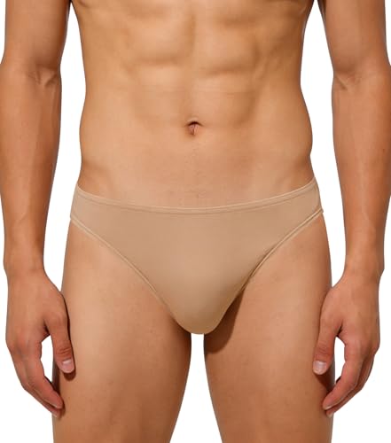 SPOFOR Full-Seat Dance Belt for Men - Bulge Hiding Brief for Ballet and Cosplay Nude