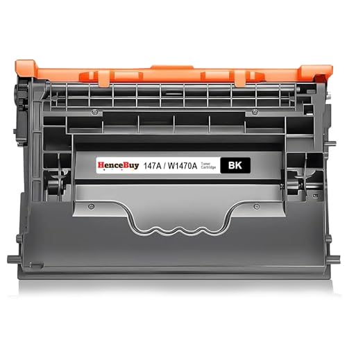 Image of HenceBuy 147A Toner Cartridge Compatible for HP 147A W1470A 147X W1470X for LaserJet Enterprise M611dn M611 M611n M611x M610 M610dn M610n M612 M612dn MFP M634 M634h M635 M635fht (Black)