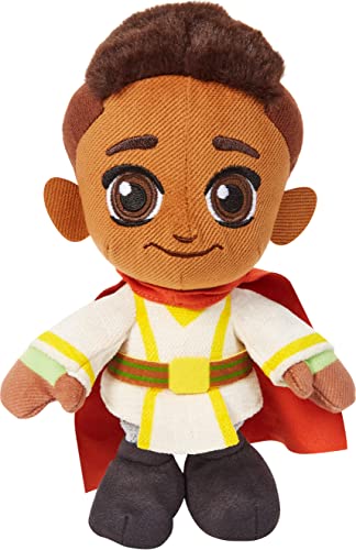 Mattel Star Wars Young Jedi Adventures Plush Toy, 8-inch Stuffed Kai Brightstar Soft Doll Inspired by the Animated Series