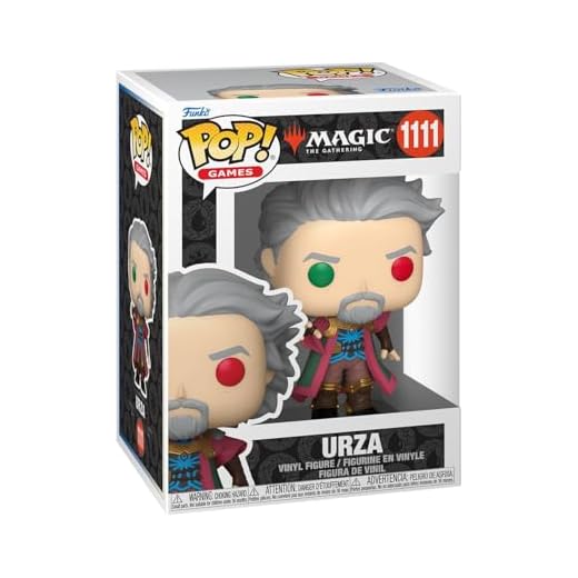 Funko Pop! Games: Magic The Gathering - Urza - Magic: The Gathering - Figura de Vinilo Coleccionable - Idea de Regalo - Mercancia Oficial - Juguetes para Niños y Adultos - Video Games Fans
