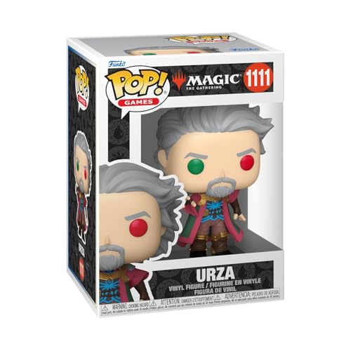 Funko Pop! Games: Magic The Gathering - Urza - Magic: The Gathering - Figura in Vinile da Collezione - Idea Regalo - Merchandising Ufficiale - Giocattoli per Bambini e Adulti - Video Games Fans